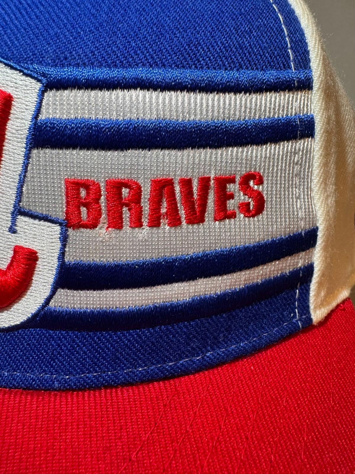 Atlanta Braves Fitted Baseball Hat by American Needle 1918 Cooperstown