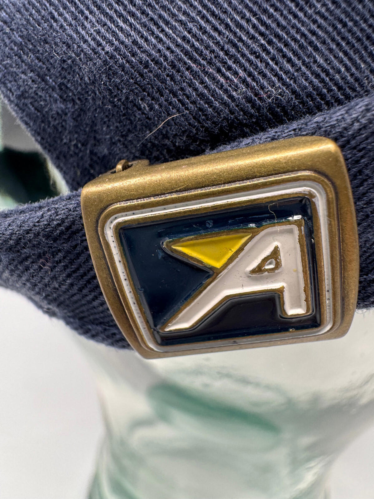 The Greenbrier Classic 2010 Blue and Gold Hat Ahead Golf PGA Tour RARE Fast Ship