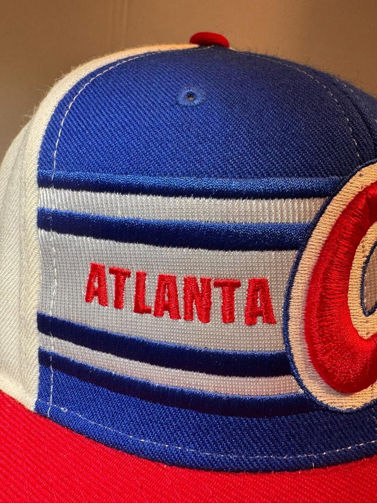 Atlanta Braves Fitted Baseball Hat by American Needle 1918 Cooperstown