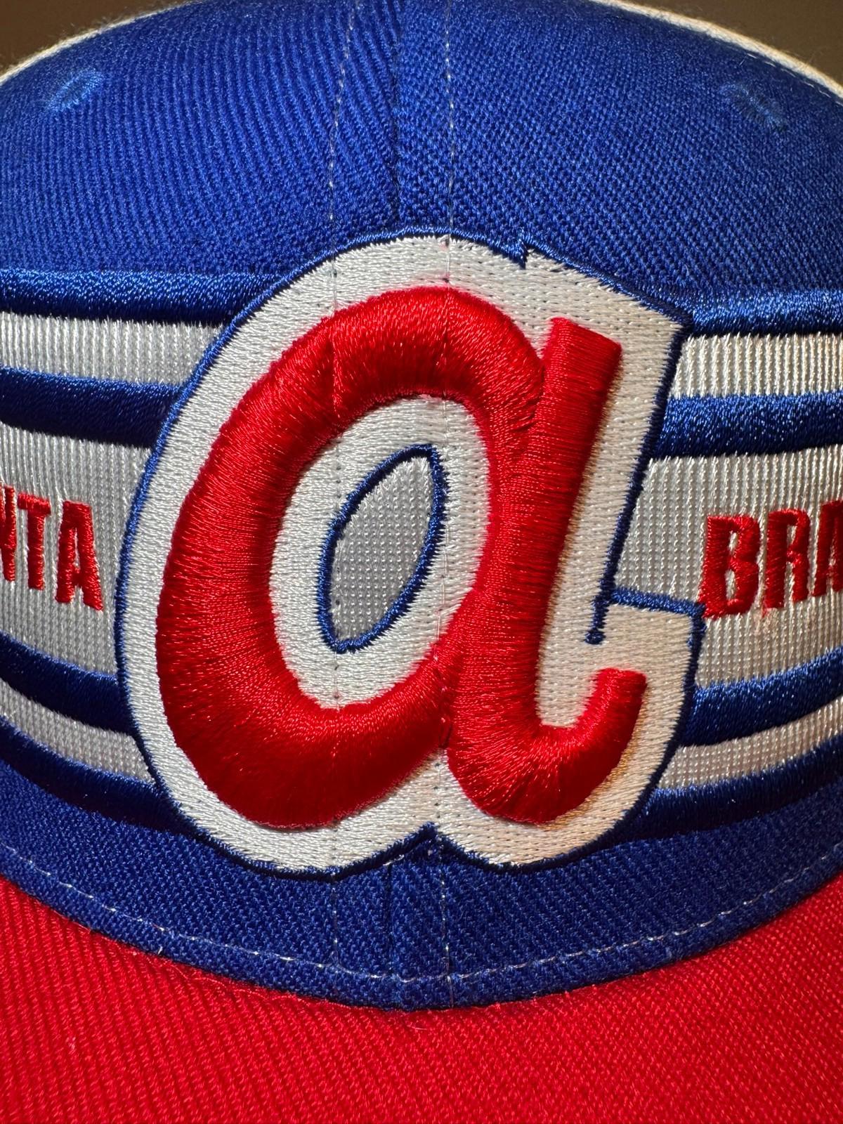 Atlanta Braves Fitted Baseball Hat by American Needle 1918 Cooperstown