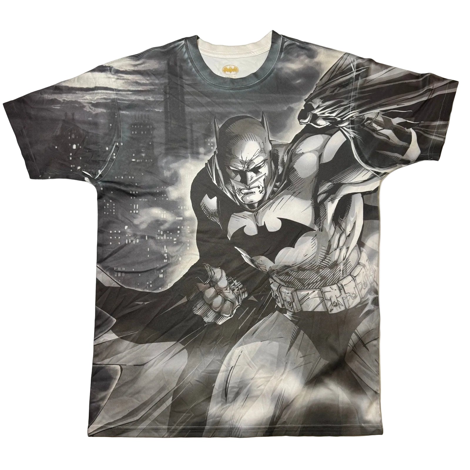 Batman All Over Print Graphic T Shirt Men's Size L 2/44
