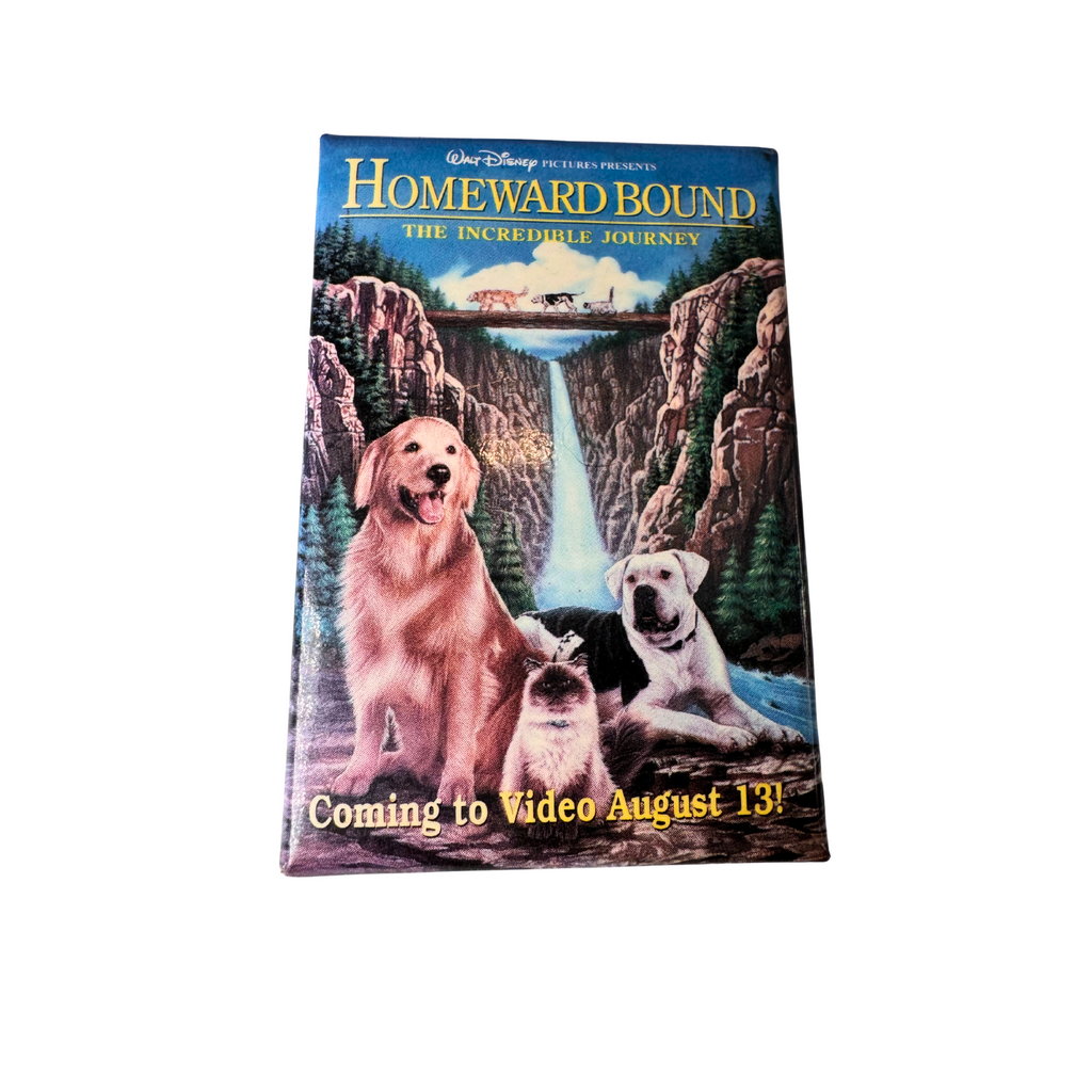 Disney's Homeward Bound The Incredible Journey Promotional Pin Back Button