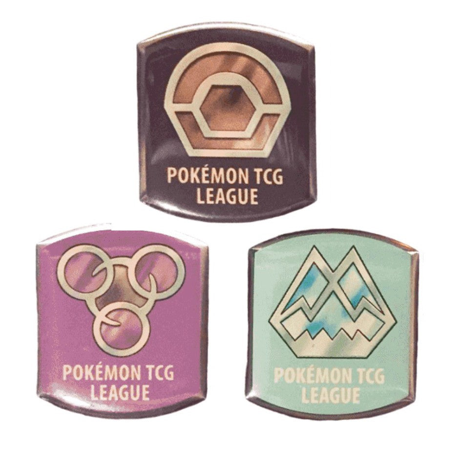 Pokémon TCG Sinnoh League Relic Badges Set of 3  (2007)