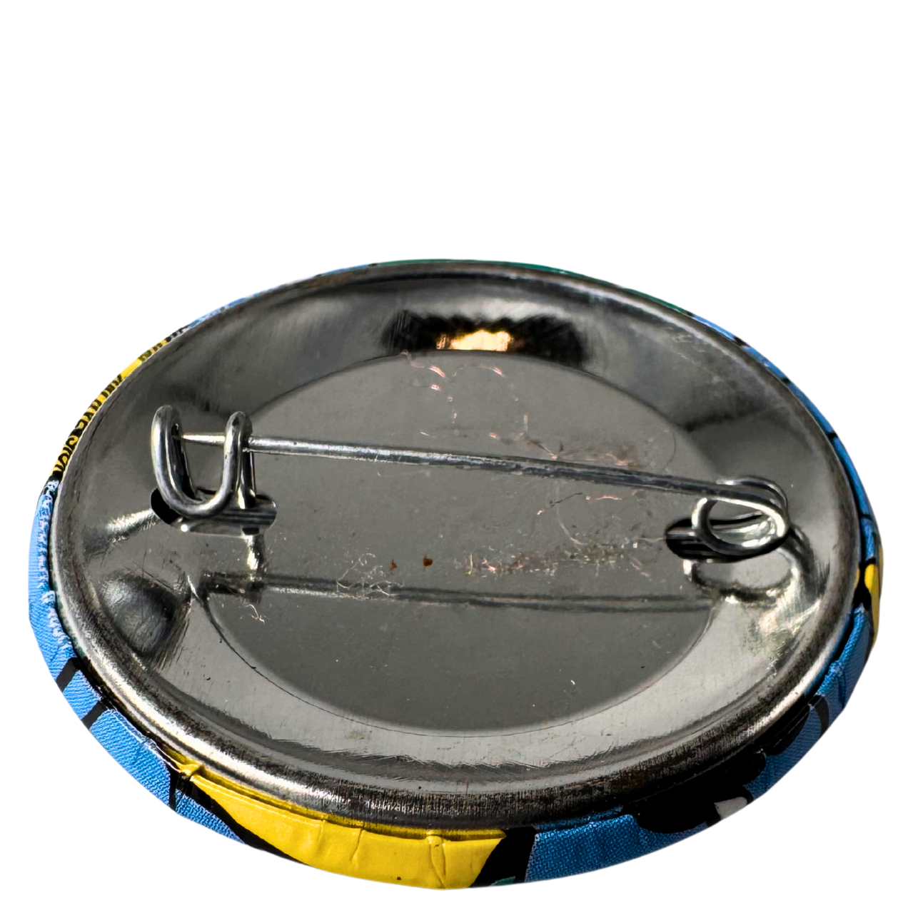 MIGHTY MORPHIN POWER RANGERS Pin Button Saban 1990s Monster King Sphinx Egyptian