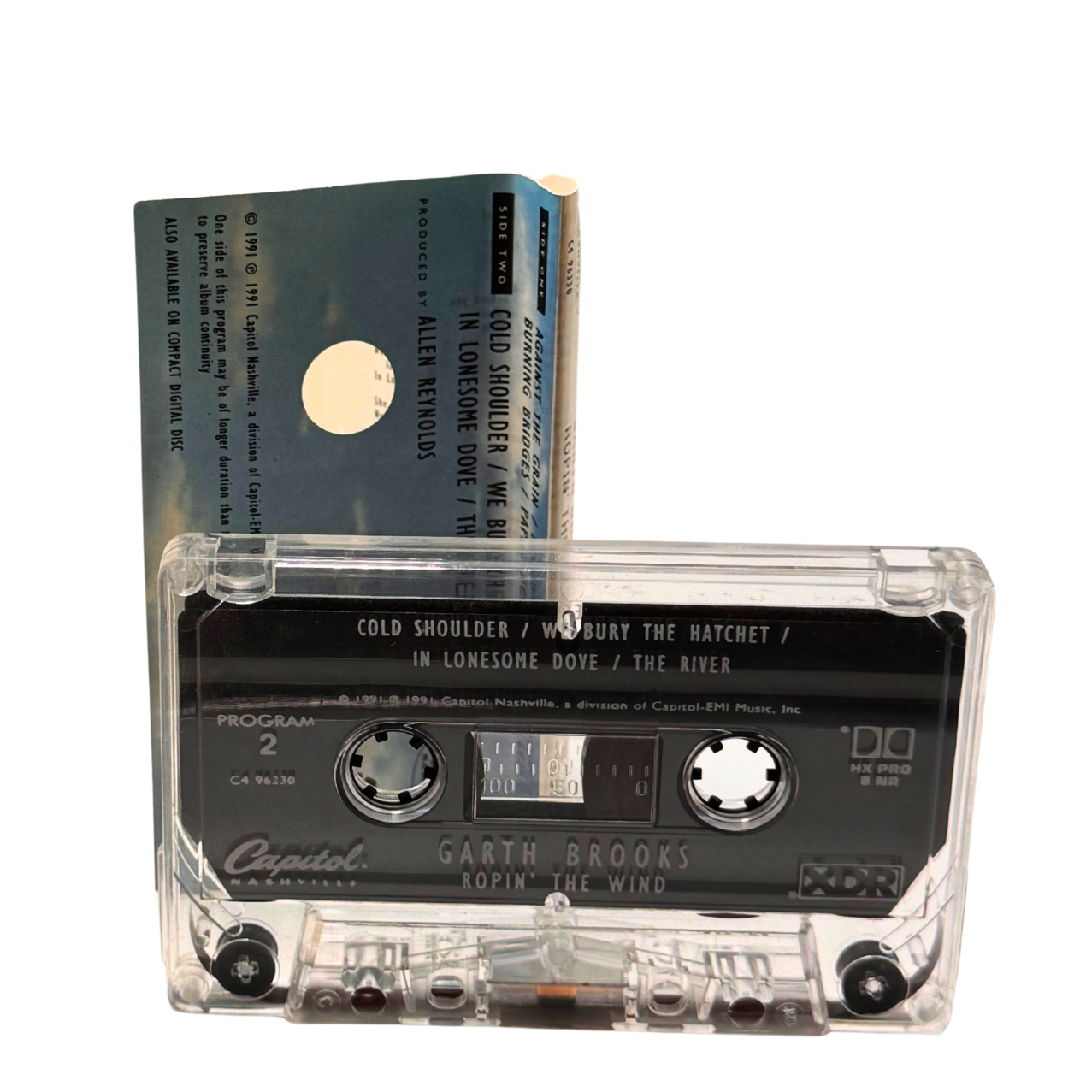 Garth Brooks - Ropin' the Wind 1991 Cassette Tape - Complete - Free Shipping