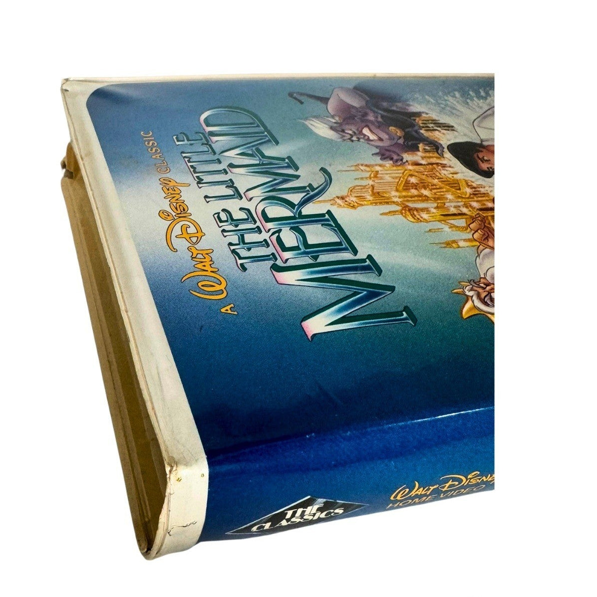 Walt Disney The Little Mermaid VHS The Classics Original Banned Cover Art 1990