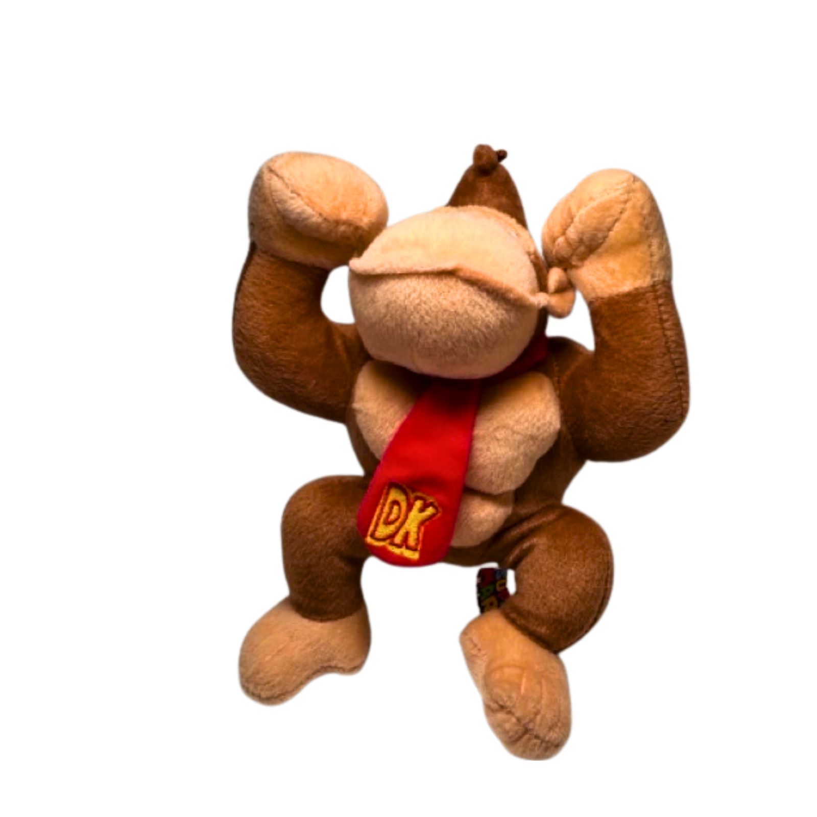 DONKEY KONG 8" Nintendo Super Mario Bros Plush Toy Stuffed Markings on Tag