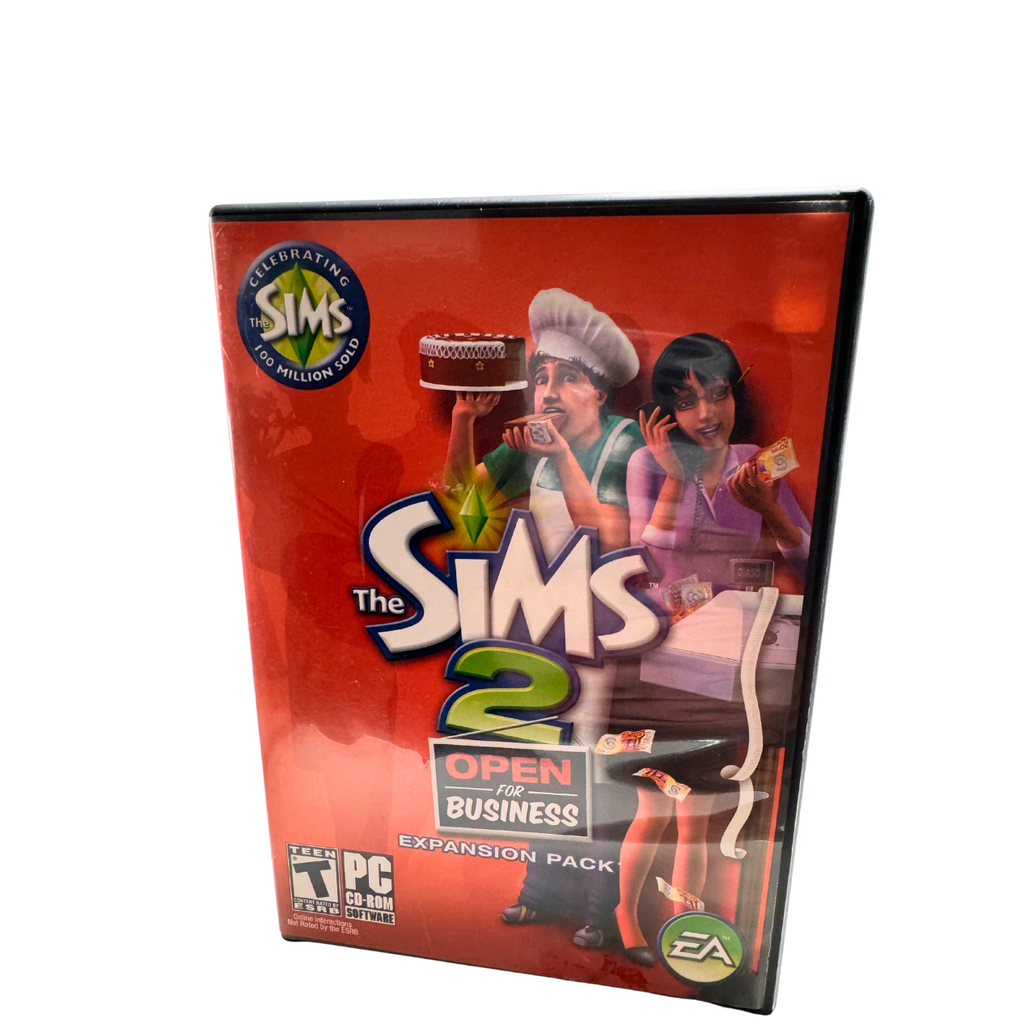 The Sims 2 - Open For Business - 2006 PC Game Expansion - Complete - Free Ship