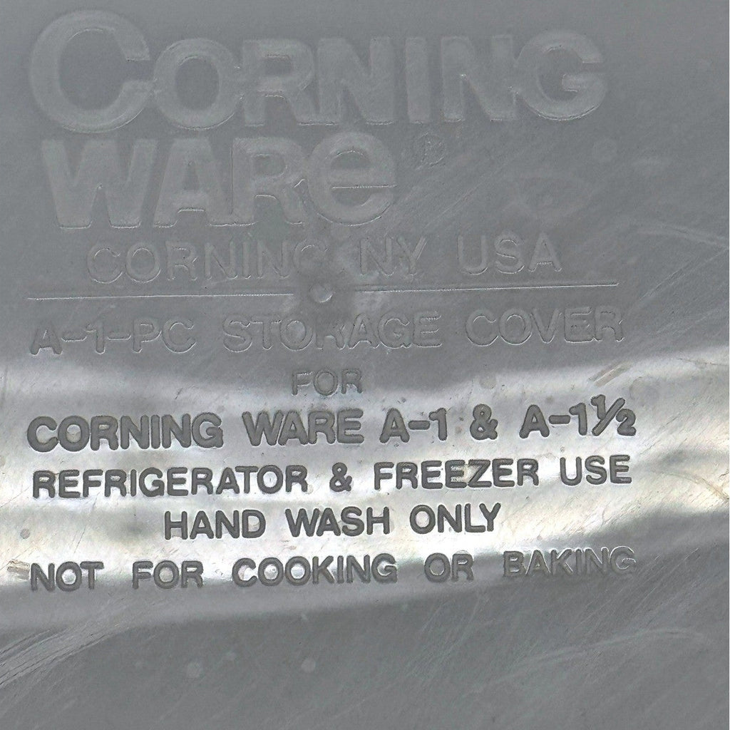 Corning Ware Iris Casserole Dish 1.5 Liter A-1 1/2-B Square Baker with Lid