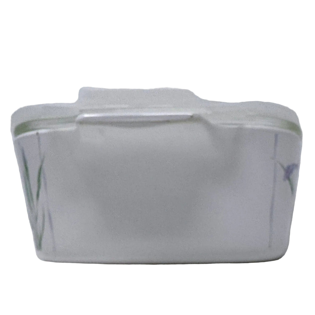 Corning Ware Iris Casserole Dish 1.5 Liter A-1 1/2-B Square Baker with Lid