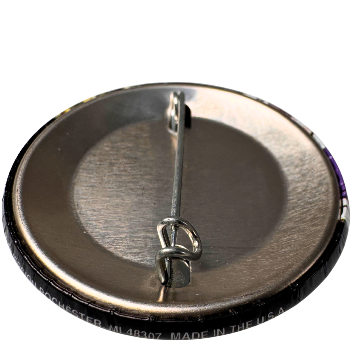 Mighty Morphin Power Rangers - Zach - Button Pin 1.5" - Black - Free Shipping