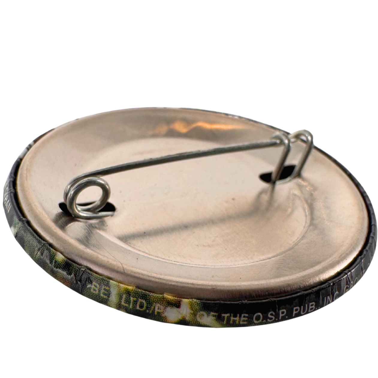 Mighty Morphin Power Rangers - Zach - Button Pin 1.5" - Black - Free Shipping