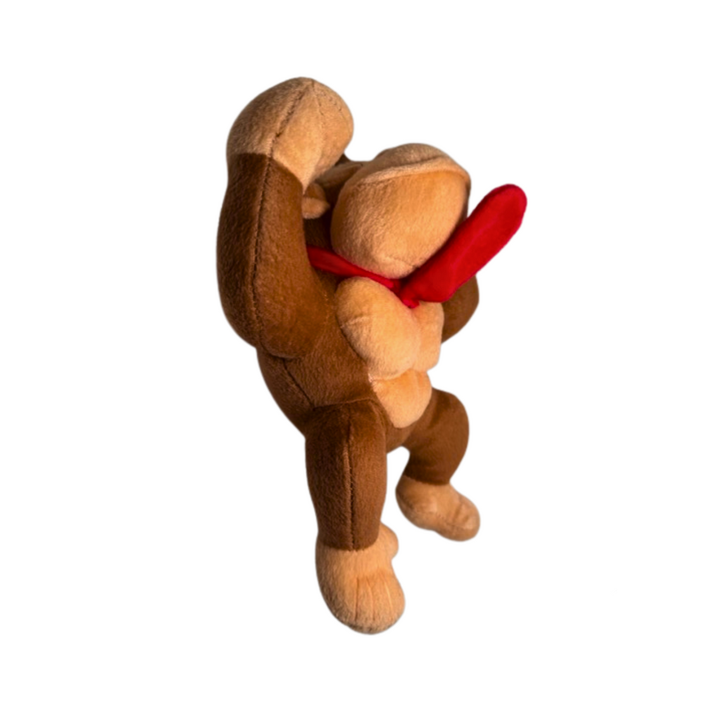 DONKEY KONG 8" Nintendo Super Mario Bros Plush Toy Stuffed Markings on Tag