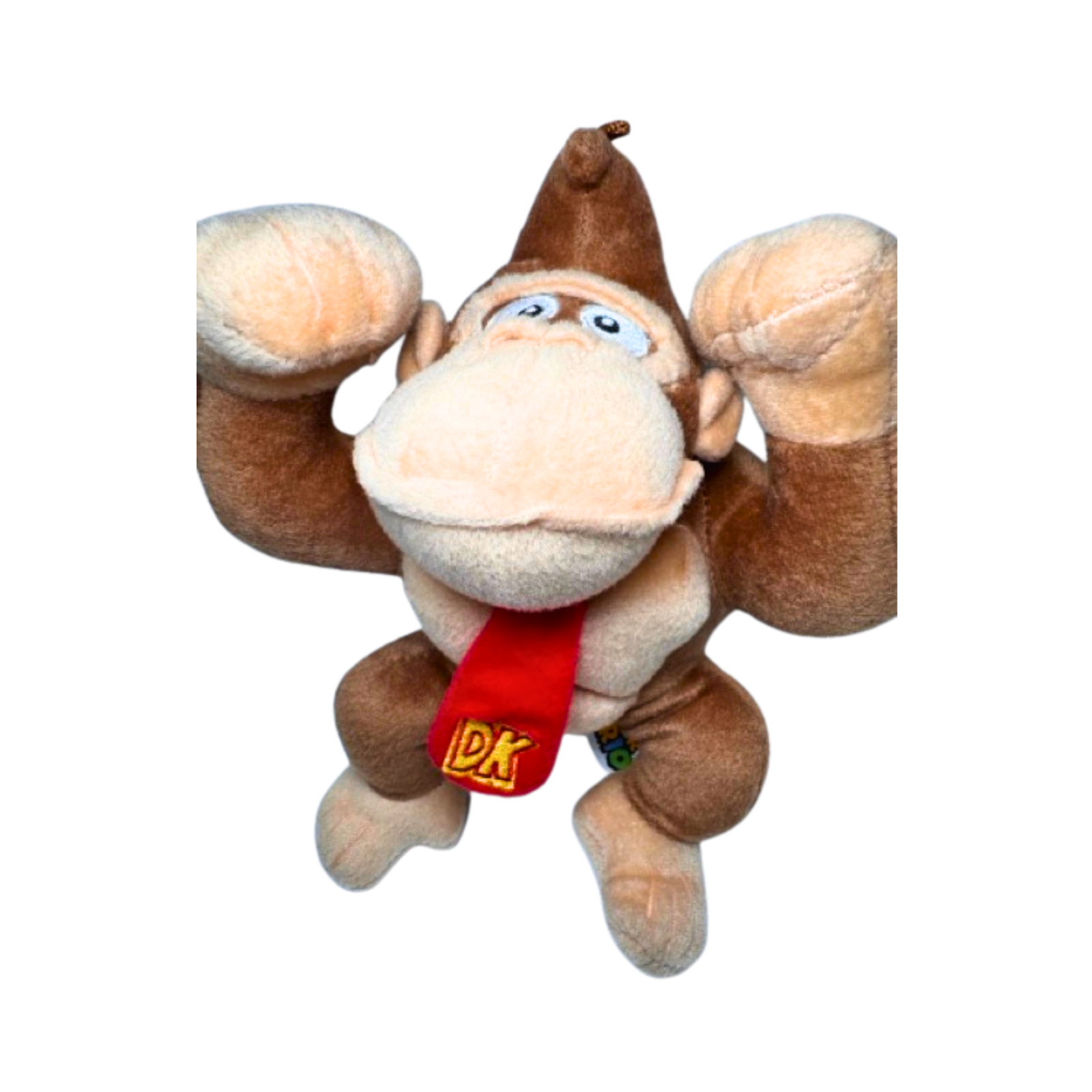 DONKEY KONG 8" Nintendo Super Mario Bros Plush Toy Stuffed Markings on Tag