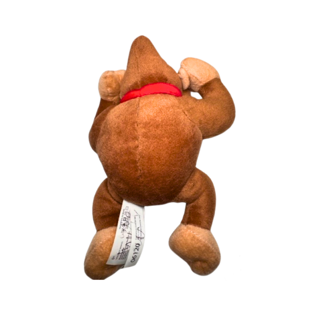 DONKEY KONG 8" Nintendo Super Mario Bros Plush Toy Stuffed Markings on Tag