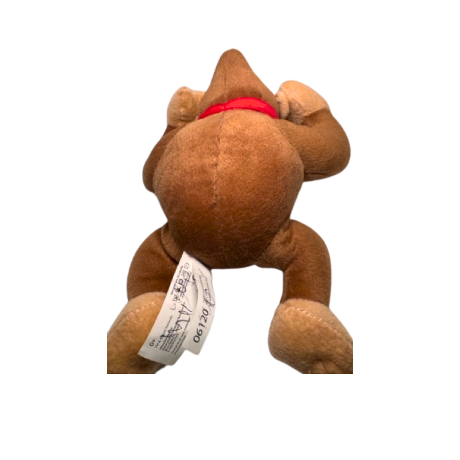 DONKEY KONG 8" Nintendo Super Mario Bros Plush Toy Stuffed Markings on Tag