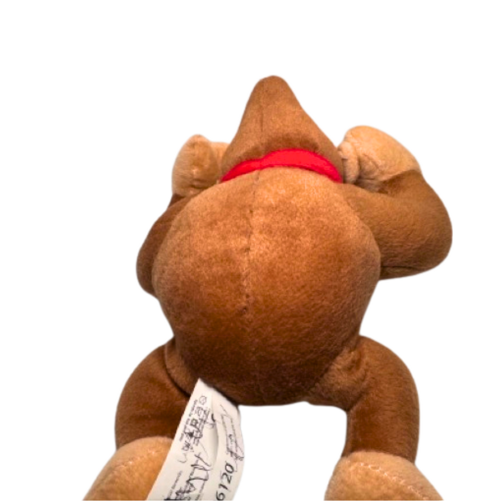 DONKEY KONG 8" Nintendo Super Mario Bros Plush Toy Stuffed Markings on Tag