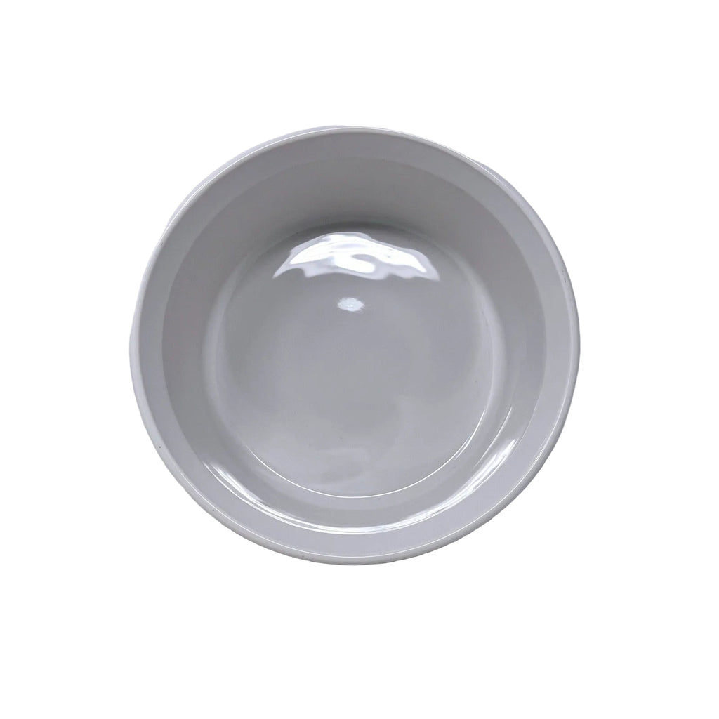CorningWare French White 2.5 Liter Round Casserole Dish F-1-B with Glass Lid USA