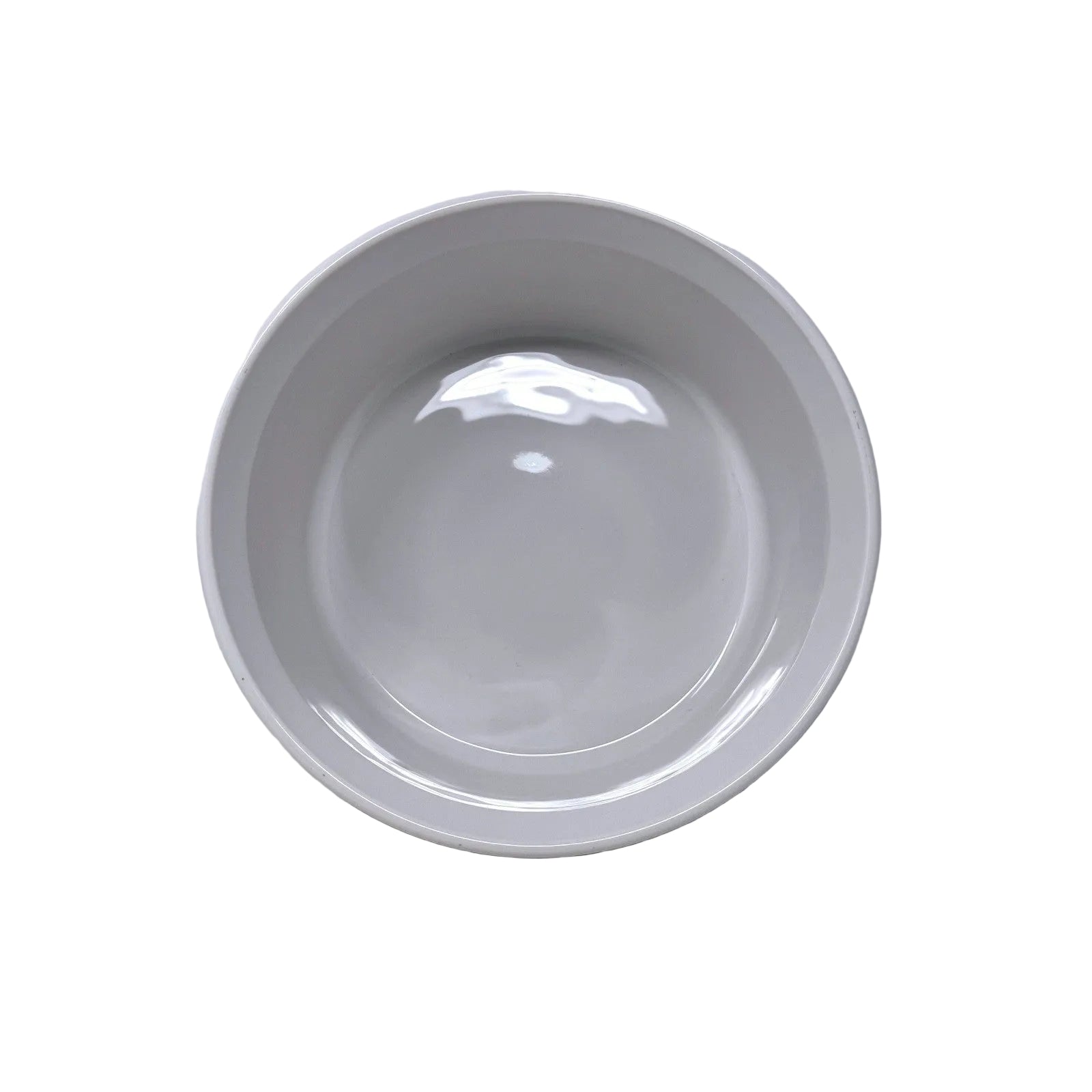 CorningWare French White 2.5 Liter Round Casserole Dish F-1-B with Glass Lid USA