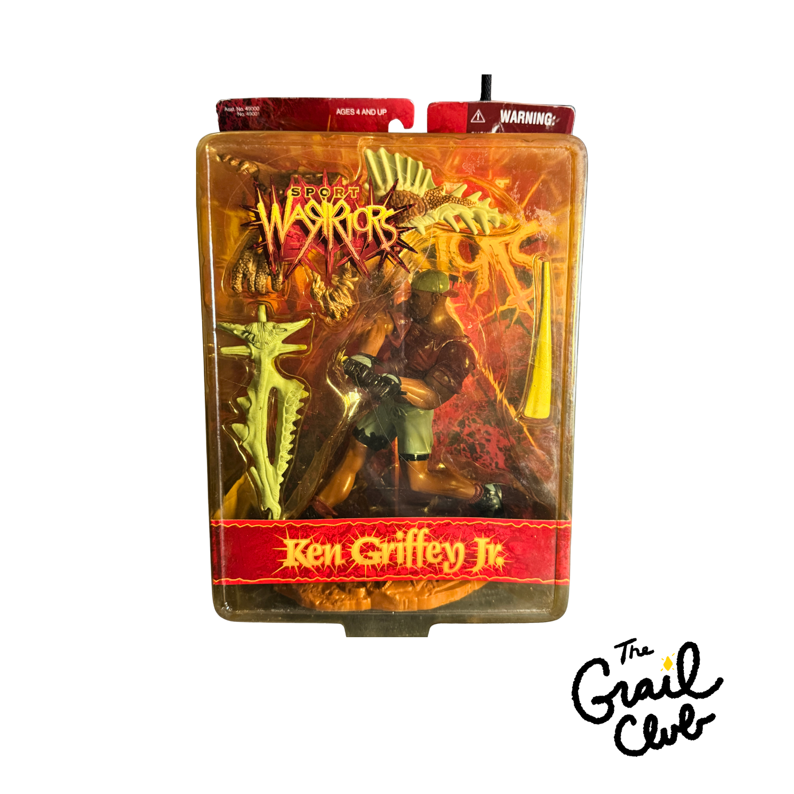 Crazyworks Spirit of the Warrior Ken Griffey Jr. 7" Sport Warriors Figure (1999)