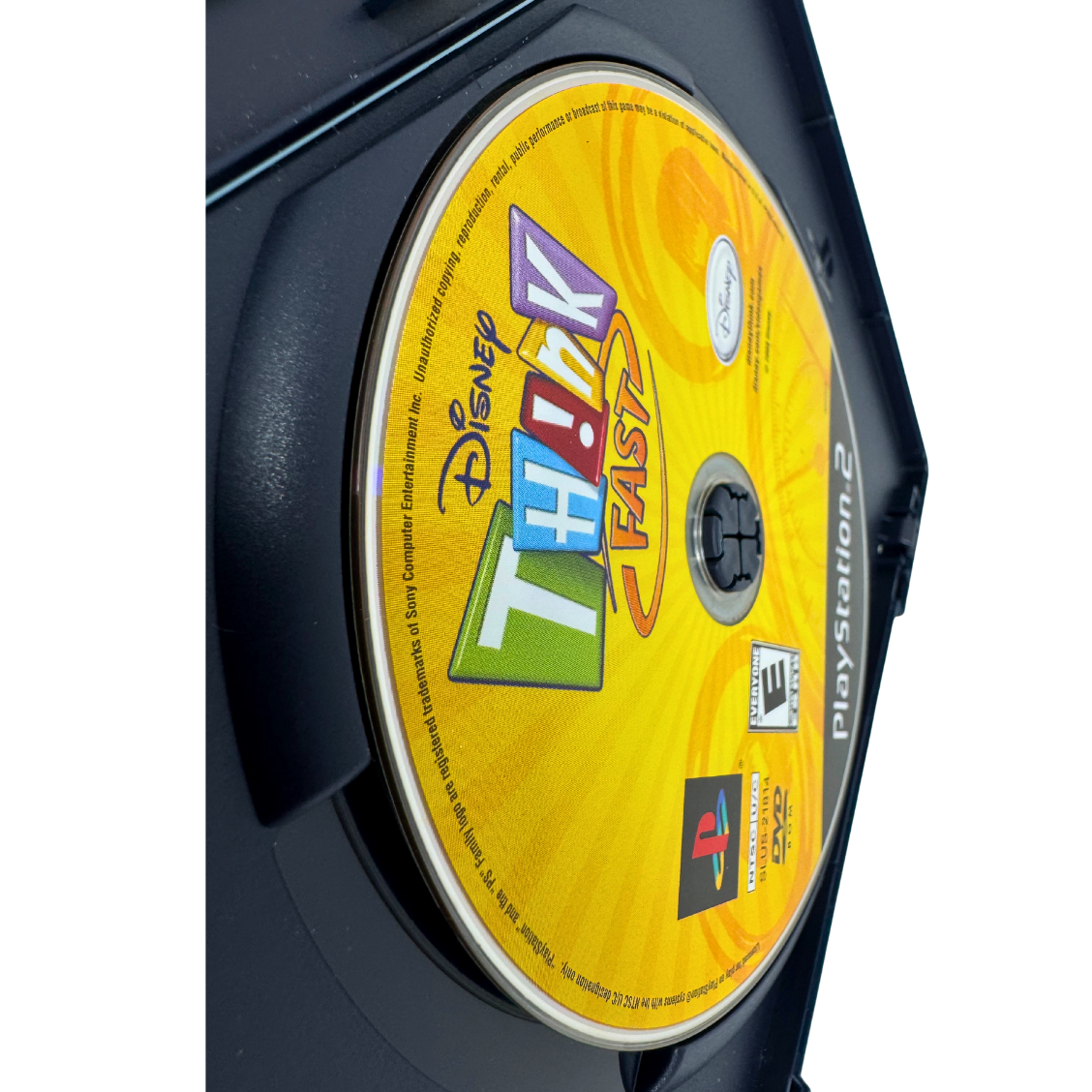 Disney Think Fast - Sony PlayStation 2 Complete In Box CIB - Free Shipping