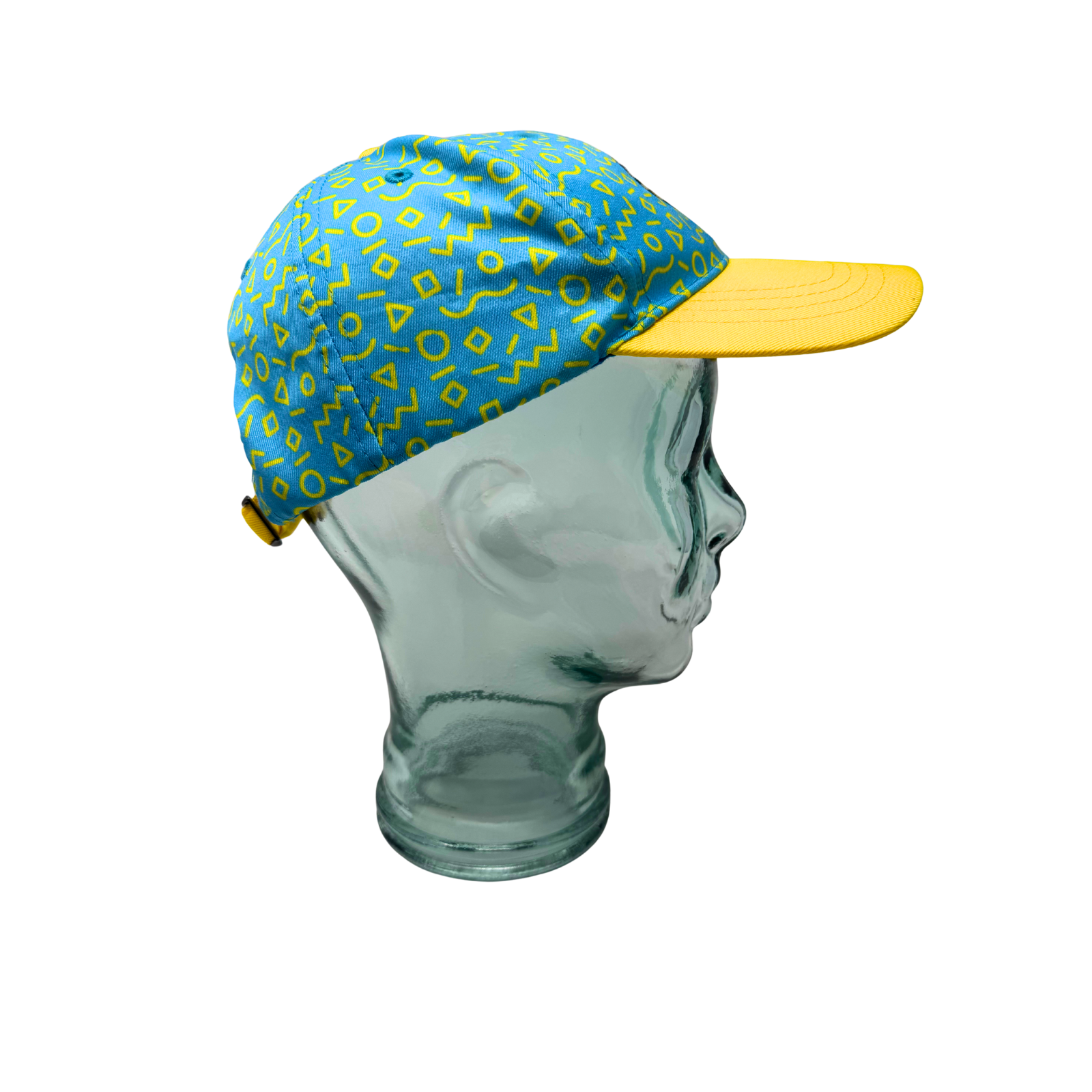 Funko Whatever Embroidered Ying Yang Yellow Blue Hat Cap - Free Shipping