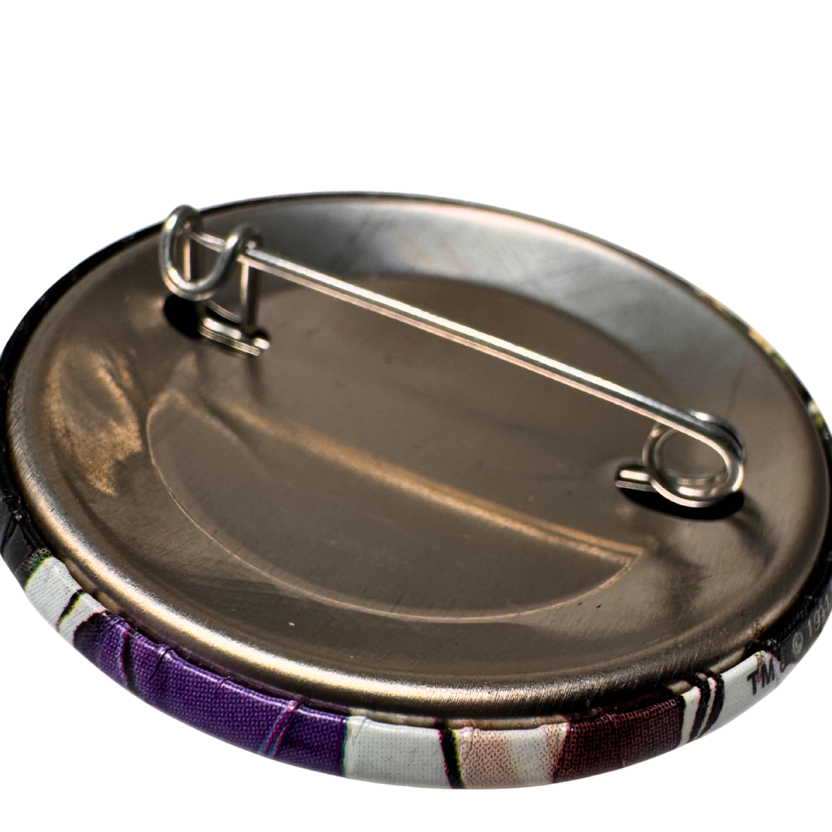 Mighty Morphin Power Rangers - Zach - Button Pin 1.5" - Black - Free Shipping