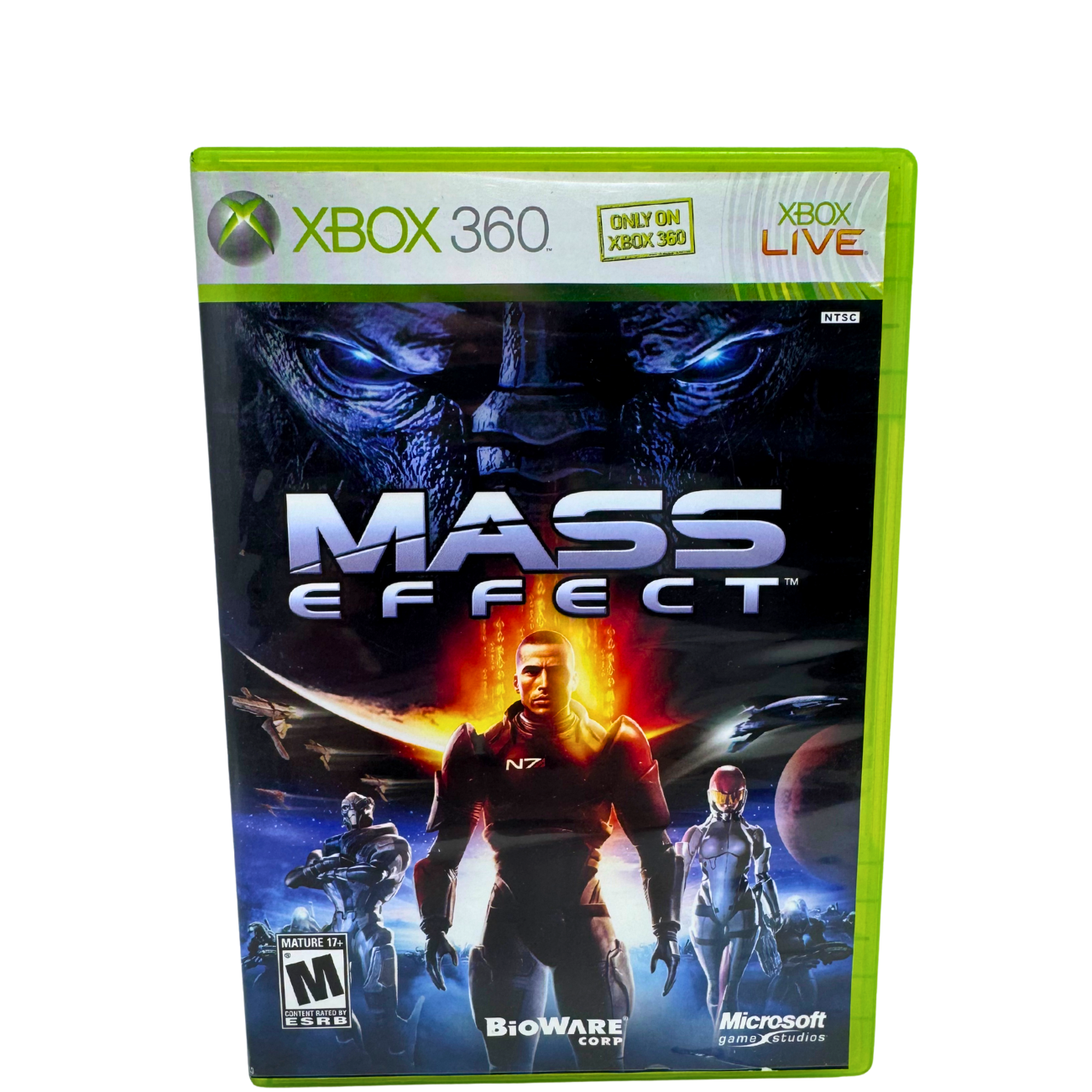 Mass Effect (Microsoft Xbox 360, 2007) - Case & Manual Only, No Game - Free Ship