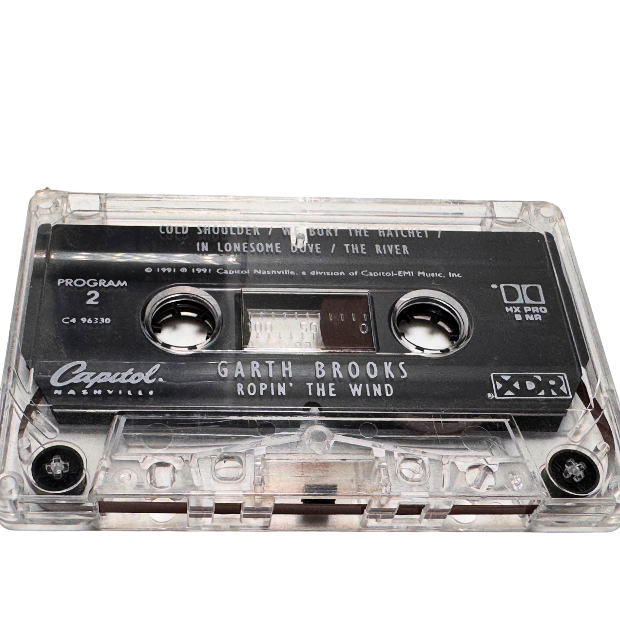 Garth Brooks - Ropin' the Wind 1991 Cassette Tape - Complete - Free Shipping