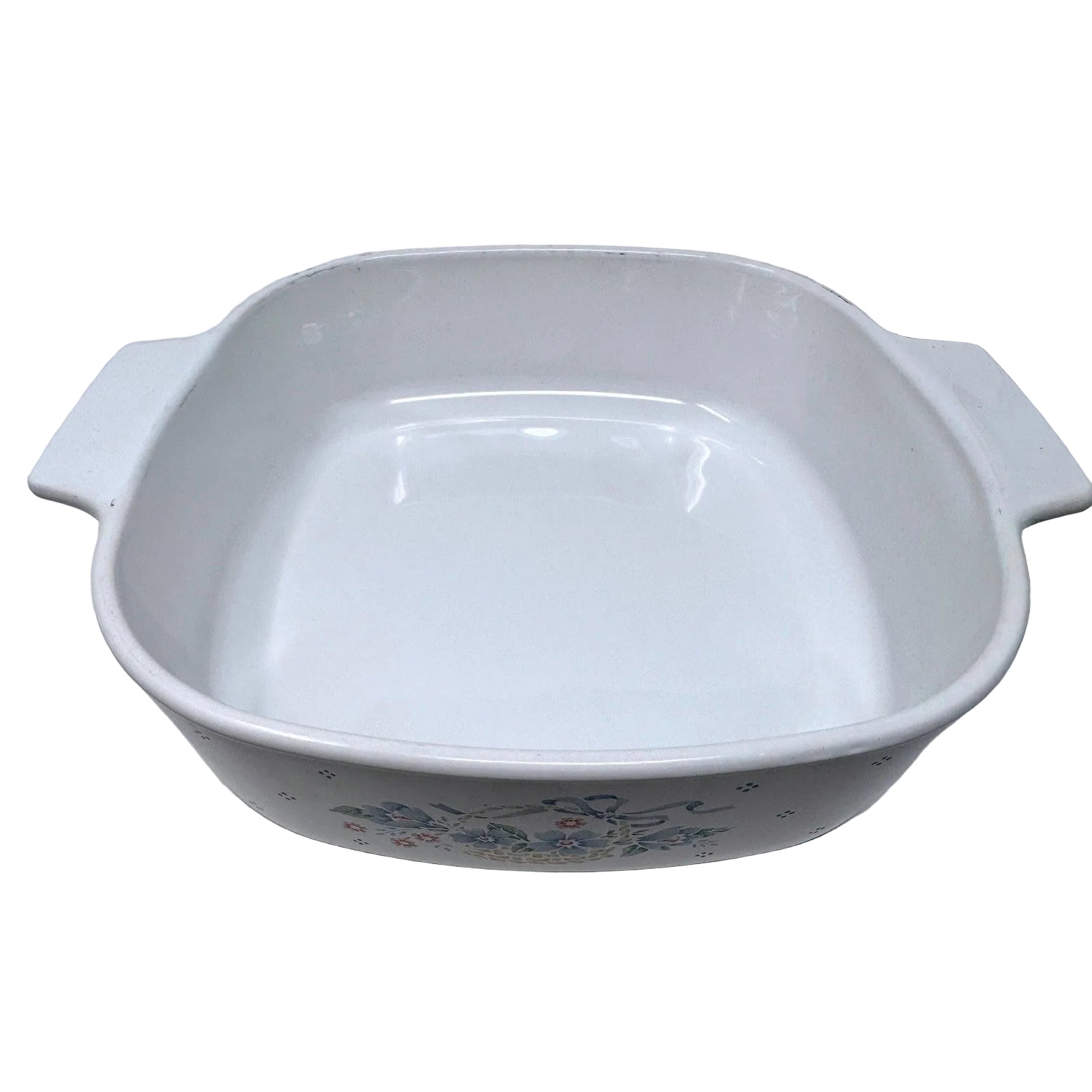 Corning Ware Country Cornflower 2 Liter Casserole Dish with Lid A-2-B Vintage