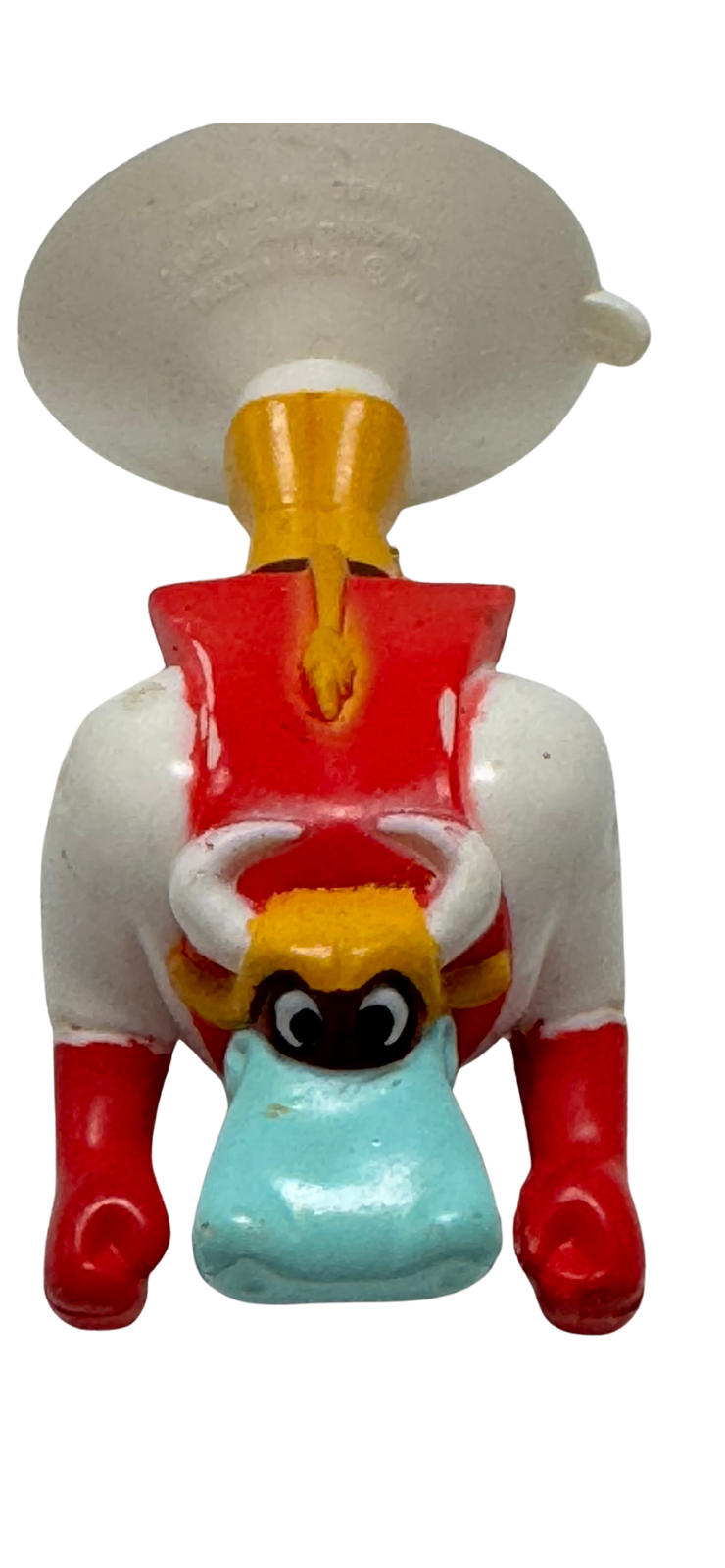 The Cow 1989 Wendys Viacom Mighty Mouse: The New Adventures figure suction cup