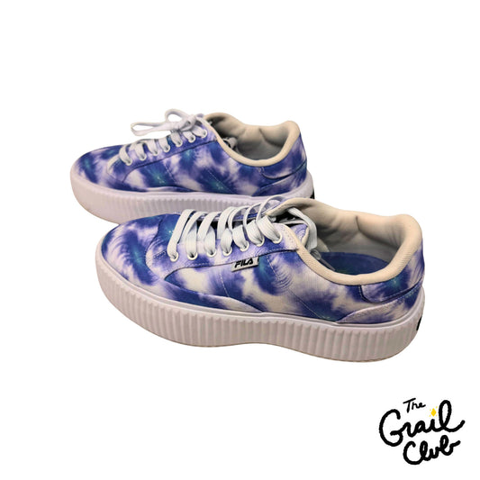 FILA Sandblast tie-dye sneakers