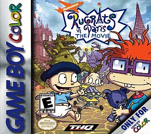 Rugrats in Paris: The Movie (Nintendo Game Boy Color, 2000) w/Case Free Shipping